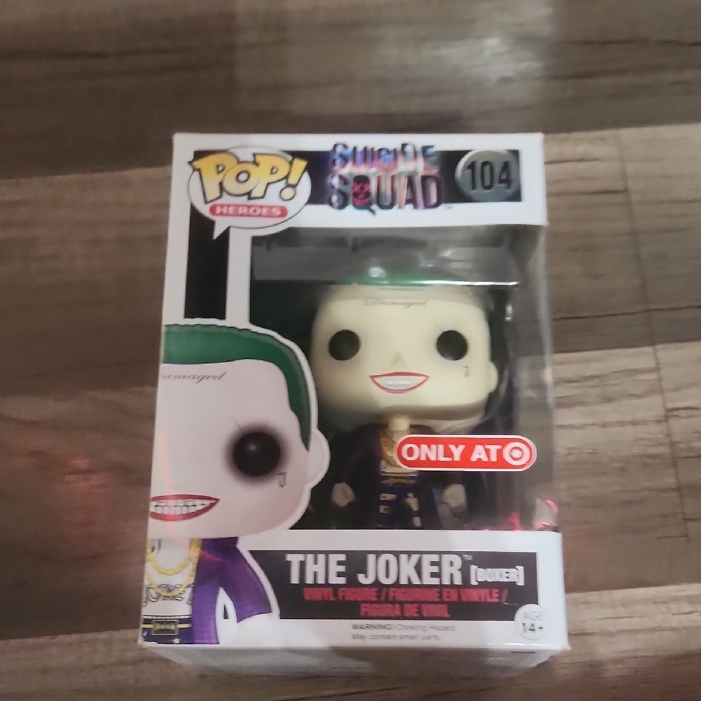 Funko Pop! The Joker with Green Hair and Purple Suit SUICIDE SQUAD NIB